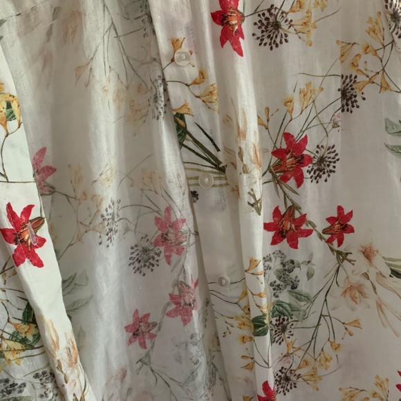 Simons Contemporaine long linen shirt - Picture 3 of 9